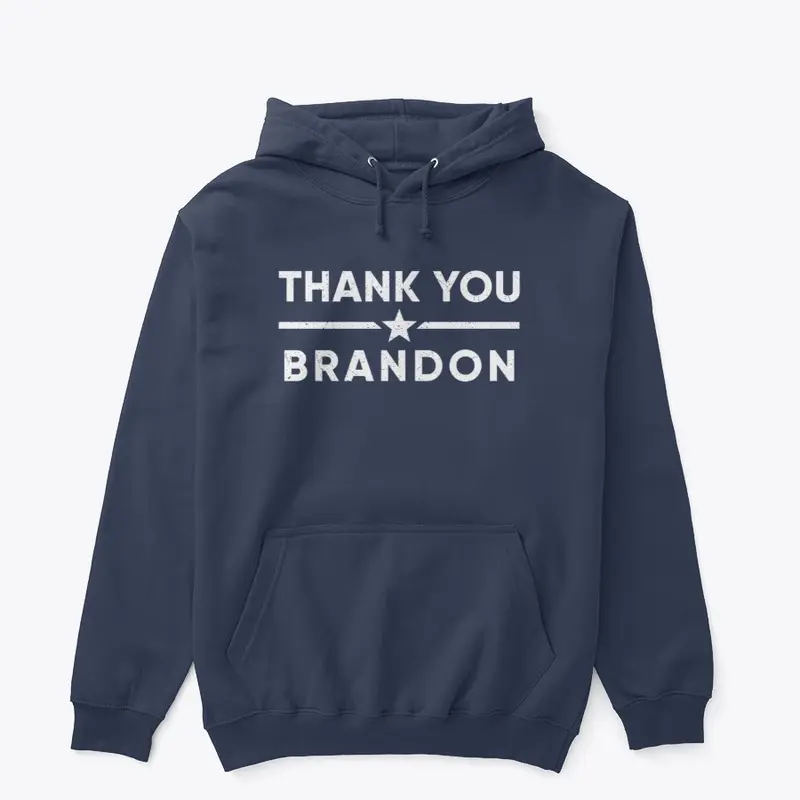 Distressed Thank You Brandon