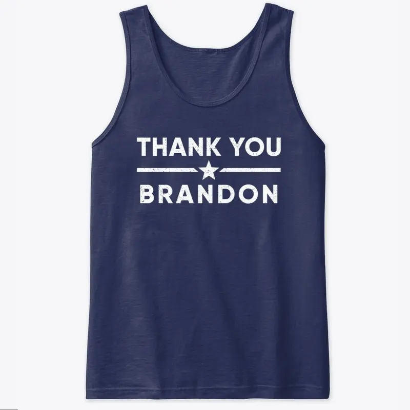 Distressed Thank You Brandon